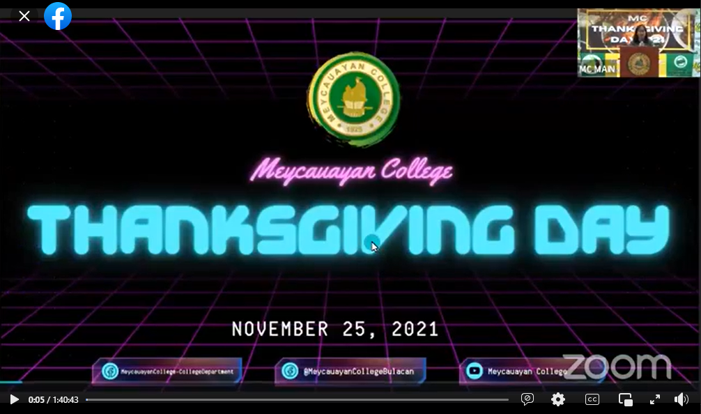 MC’s new way to celebrate Thanksgiving Day
