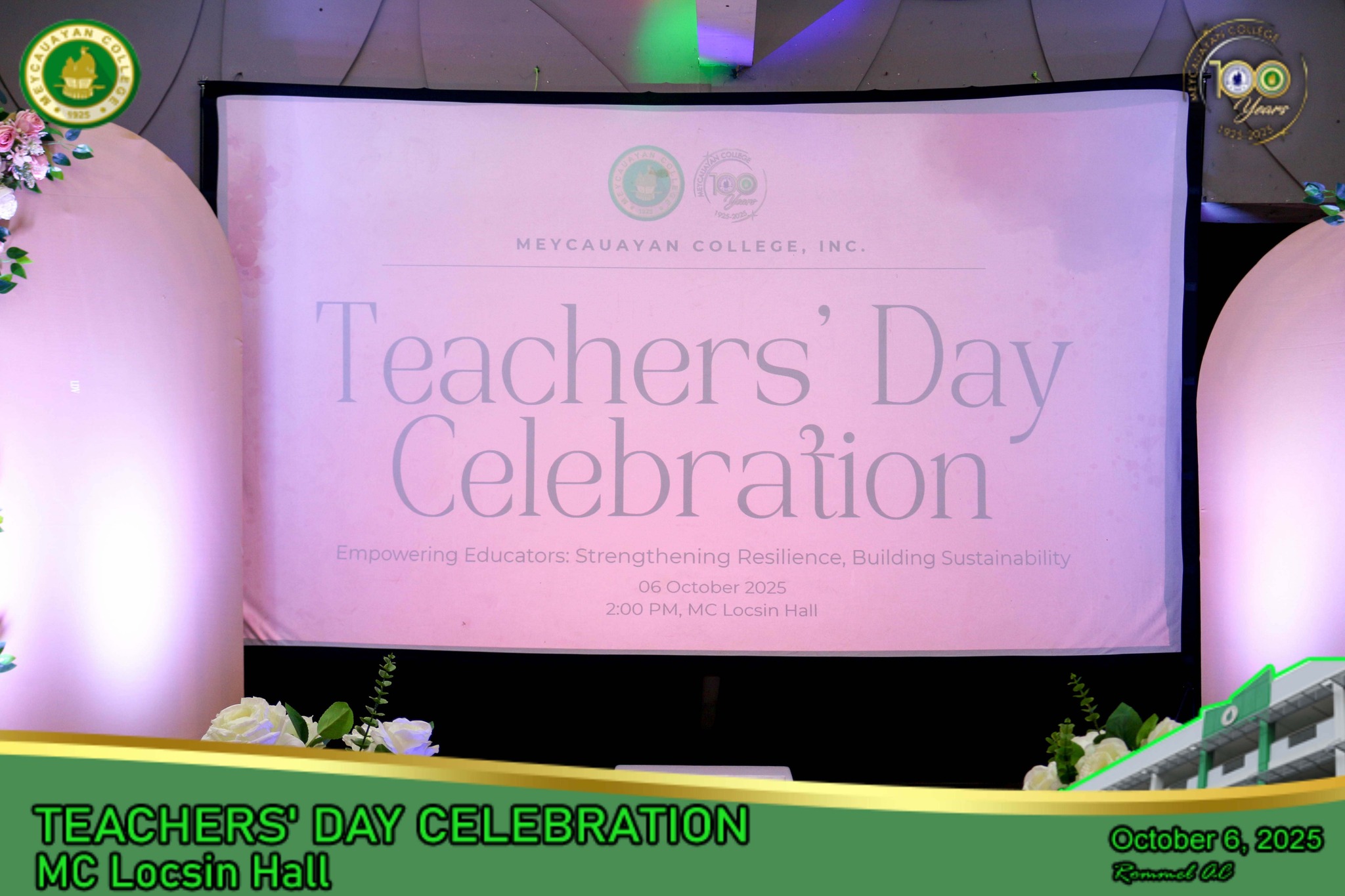 Meycauayan College, Inc. Celebrates Institutional Teachers’ Day 2025