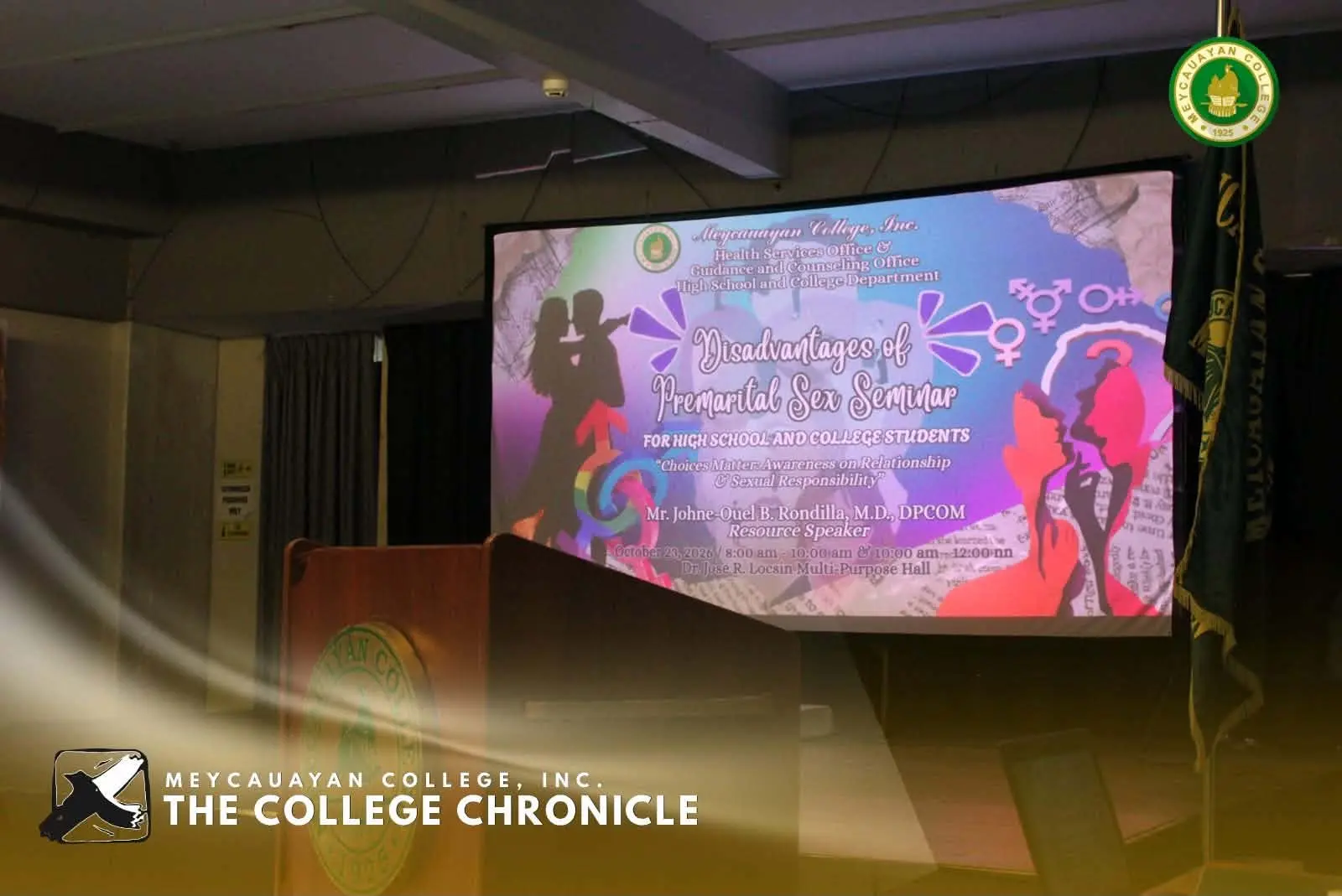 Choices Matter: MCians Learn Risks of Premarital Sex and Responsible Relationships